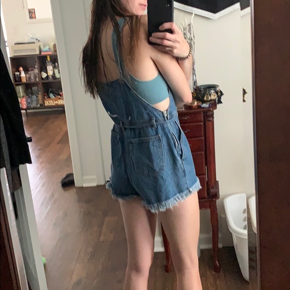 Jean short overalls - Picture 4 of 4